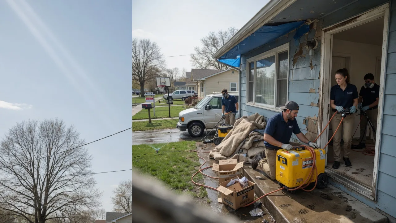 Basement Flood Cleanup in O Kean, AR near me
